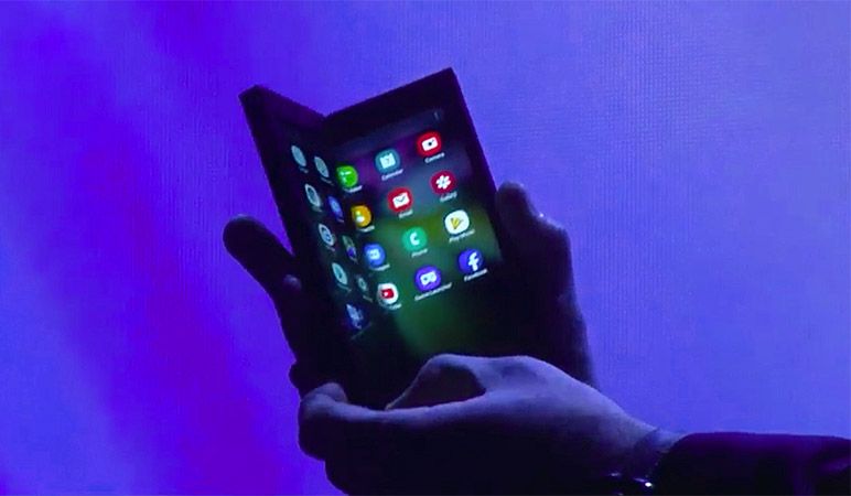 Samsung’s foldable smartphone