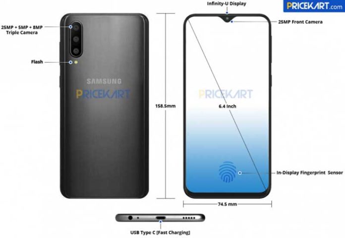 a50 samsung specification and price