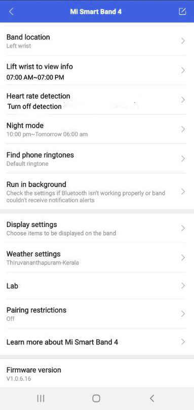 How to increase battery life on Mi Band 4